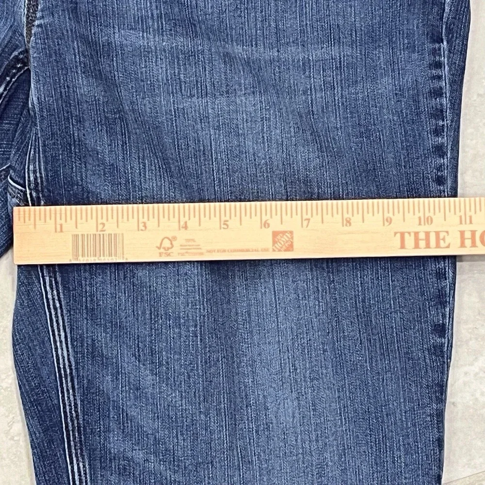 Duluth Trading Co. Ballroom Double Flex Jeans Blue Stretch Denim Men's 36x30 - Picture 5 of 10